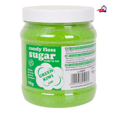 Gsg24 Krāsains cukurs vates zaļo kivi garšai 1kg