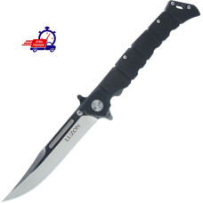 Cold Steel - EDC Medium Luzon saliekamais nazis - 8Cr13MoV - Melns - CS-20NQL
