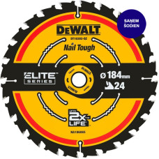 Dewalt-Akcesoria EXTREME ripzāģis koka griešanai 184x16x1,66mm, 24 zobi, DEWALT [DT10401-QZ]