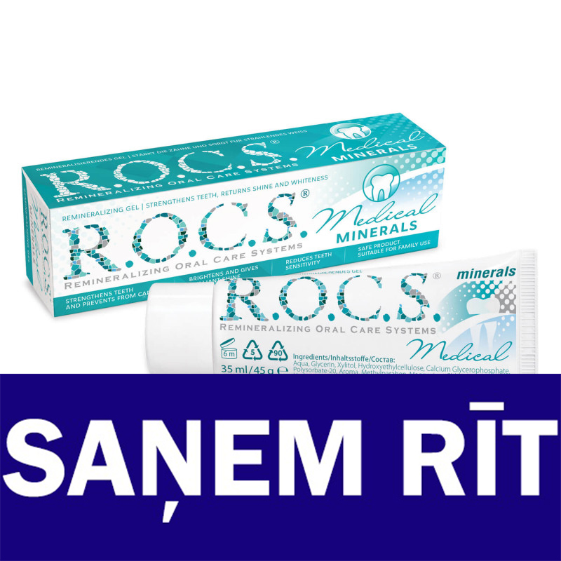 ROCS Medical Minerals zobu pasta 35ml