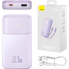 Powerbank Baseus Comet 20000mAh, USB do USB-C, 22.5W (purple)