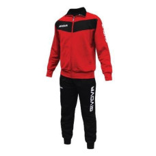 Givova Tracksuit Tuta Visa TR018 1210 red/black