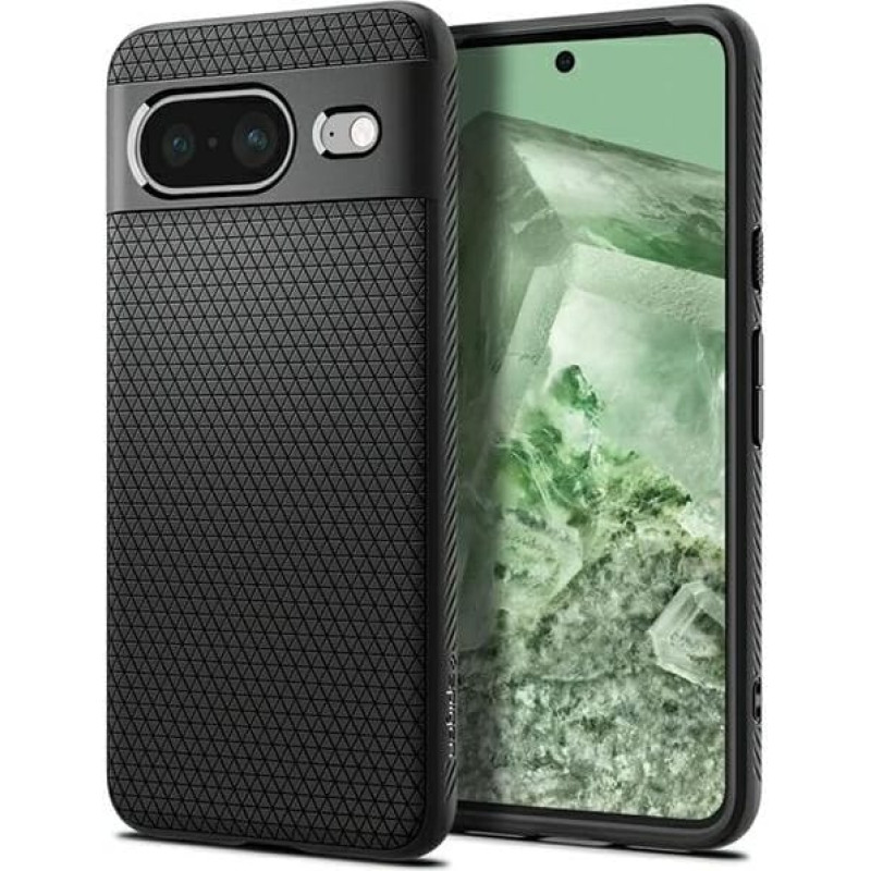 Spigen Liquid Air Google Pixel 8 czarny|matte black ACS06274