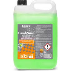 Clinex HandWash 5L šķidrais koncentrāts trauku mazgāšanai ar rokām bez svītrām un traipiem