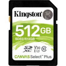 Kingston 512GB SDXC Canvas Select Plus