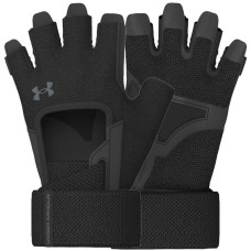 Under Armour UA vīriešu svarcelšanas cimds 1369830 001 / M / melns