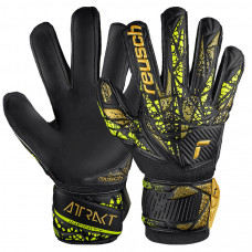 Reusch Attrakt Infinity Finger Support Junior cimdi 54 72 710 7739 / melni / 7