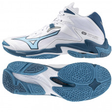 Mizuno WAVE LIGHTNING Z8 MID apavi V1GA240521 / 44 1/2 / balta