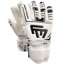 Football Masters FM Symbio White NC Junior Gloves S800472 / balts / 5