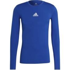 Adidas T-krekls TECHFIT LS TOP GU7335 / zils / L