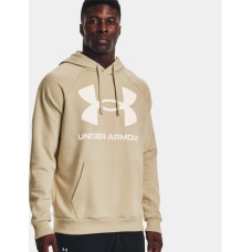 Under Armour Džemperis UA Rival Fleece Big Logo HD 1357093 290 / bēšs / S