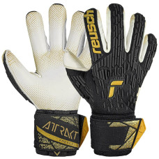 Reusch Attrakt Freegel Gold X Glue Print Finger Support cimdi 54 70 960 7707 / melns / 9