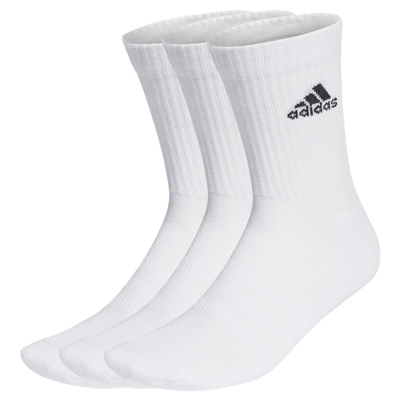 Adidas Cushioned Crew 3PP zeķes HT3446 / baltas / 46-48