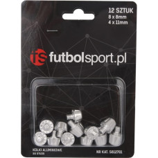 Futbolsport Alumīnija tapas 8x8mm + 4x11mm //