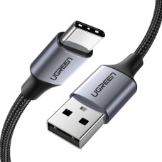 Ugreen USB kabelis — USB-C QC 3.0 3A 1m pelēks