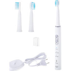 Adler Sonic toothbrush AD 2175 Rechargeable, For adults, Number of brush heads included 2, Number of teeth brushing modes 3, Sonic technology, White