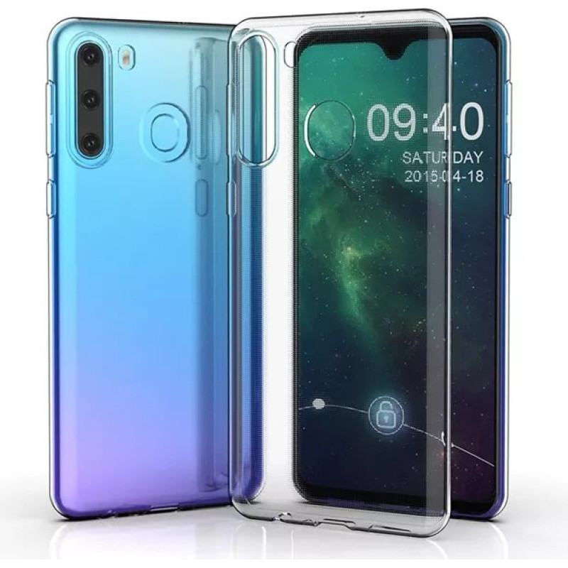 Fusion Ultra Back Case 2 mm Izturīgs Silikona Aizsargapvalks Priekš Samsung G770 Galaxy S10 Lite Caurspīdīgs