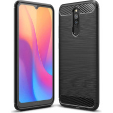 Fusion Trust Back Case Silikona Aizsargapvalks Priekš Xiaomi Redmi K30 | Xiaomi Poco X2 Melns