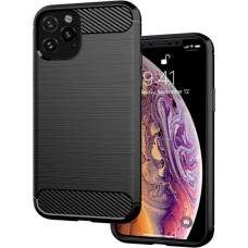 Fusion Trust Back Case Silikona Aizsargapvalks Priekš Apple iPhone 12 Mini Melns