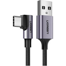 Ugreen USB - USB Type C angled cable 2m 3A gray (50942)