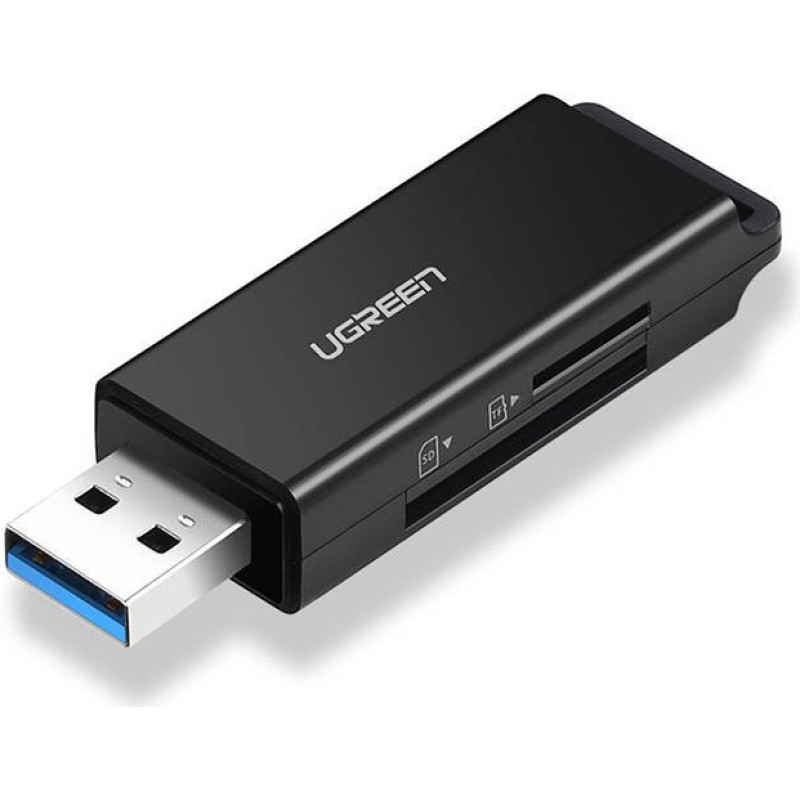 UGREEN CM104 SD|microSD USB 3.0 memory card reader (black)