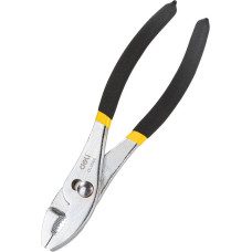 Slip Joint Pliers Deli Tools EDL25508 8'' (black&yellow)