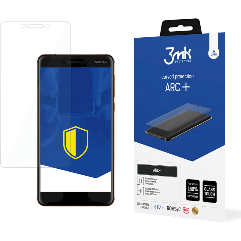 Nokia 6.1 2018 - 3mk ARC+ screen protector