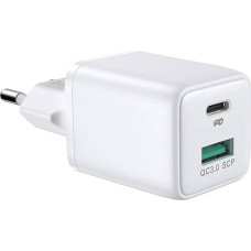 Joyroom L-QP303 30W Mini Intelligent Dualportfast Charger White