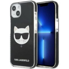 Karl Lagerfeld TPE Choupette Head Case for iPhone 13 mini Black