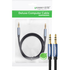 Ugreen audio cable 2 x mini jack 3.5mm 0.5m blue (AV112)