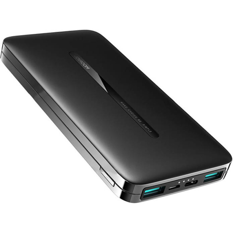 Joyroom power bank 10000mAh 2,1A 2x USB black (JR-T012 black)