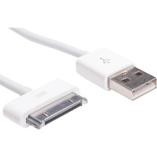 Akyga cable USB AK-USB-08 USB A (m) | Apple 30 pin (m) ver. 2.0 1.0m