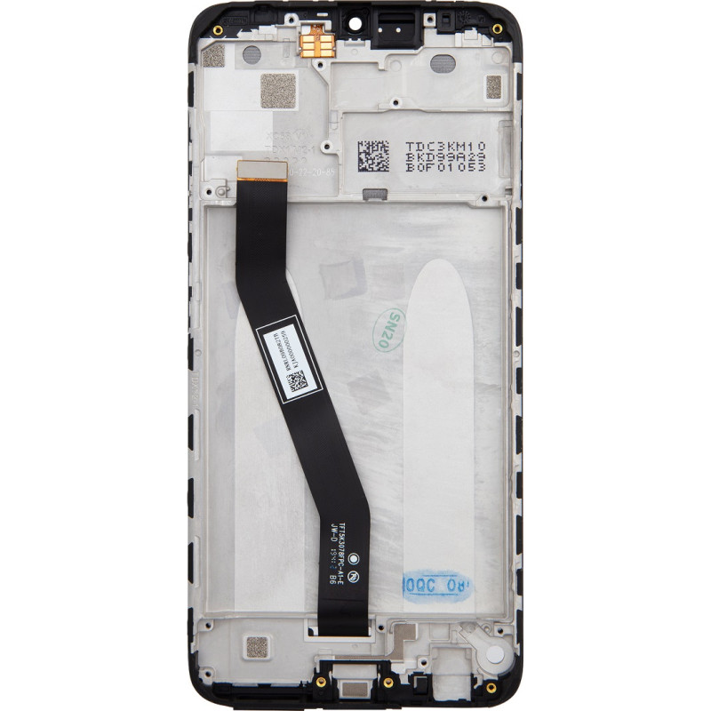 LCD Display + Touch Unit + Front Cover for Xiaomi Redmi 8A Black (Service Pack)