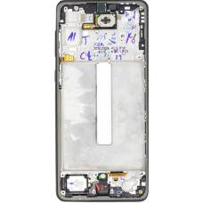 LCD display +Touch Unit + Front Cover Samsung A336B Galaxy A33 5G Awesome Black (Service Pack)