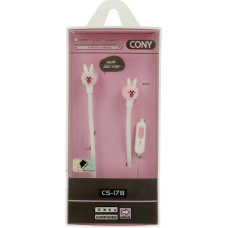 Earphones CASNI - CS-178 with microphone White