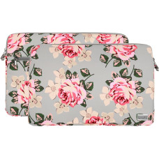 Wonder Sleeve Laptop 13-14 inches grey and roses