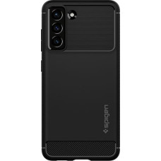 SPIGEN Rugged Armor ACS03049 silikona maks priekš Samsung Galaxy S21 FE - Matēts melns