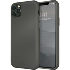 UNIQ etui Lino Hue iPhone 11 Pro Max szary|moss grey