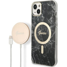 Zestaw Guess GUBPP14MHMEACSK Case+ Charger iPhone 14 Plus 6,7