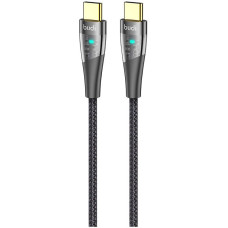 Budi USB-C to USB-C cable Budi 65W, 1.5m (black)