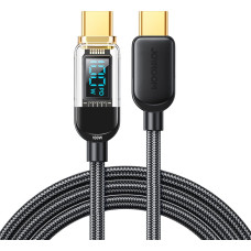 Kabelis USB-C 100W LCD 1,2 m Joyroom S-CC100A4 (melns)