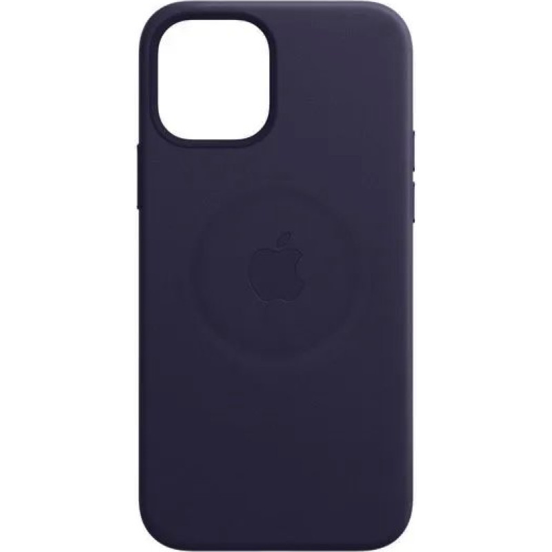 MHYA3ZM|A Apple Leather Case MagSafe Cover for iPhone 12 Pro Deep Violet