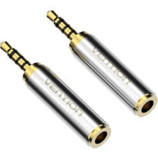 Vention audio adapter, Vention VAB-S02, 3.5mm (female) to mini jack 2.5mm (male), (gold)