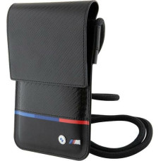 Torebka BMW BMOWBPUCARTCBK Wallet Bag czarny|black Carbon Tricolor Line