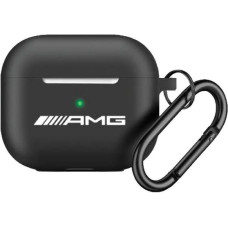AMG AMAP2RBK AirPods Pro 2 cover czarny|black Silicone White Logo