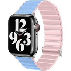 Beline pasek Apple Watch Magnetic Pro 42|44|45|49mm różowo|błękitny  pink|sierra box