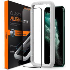 TEMPERED GLASS Spigen ALM GLASS FC IPHONE 11 PRO MAX BLACK