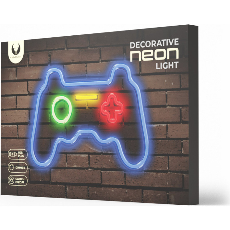 Forever Light Neon PLEXI LED GAMEPAD multicolor FPNE03X Forever Light