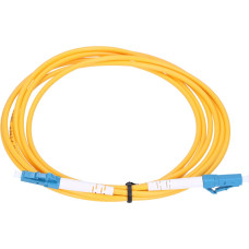 Extralink LC|UPC-LC|UPC | Patchcord | Single Mode, Simplex, G652D, 3mm, 0.5m