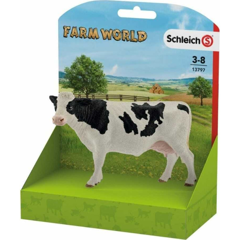 Schleich Farm Life Kuh Schwarzbunt (13797)